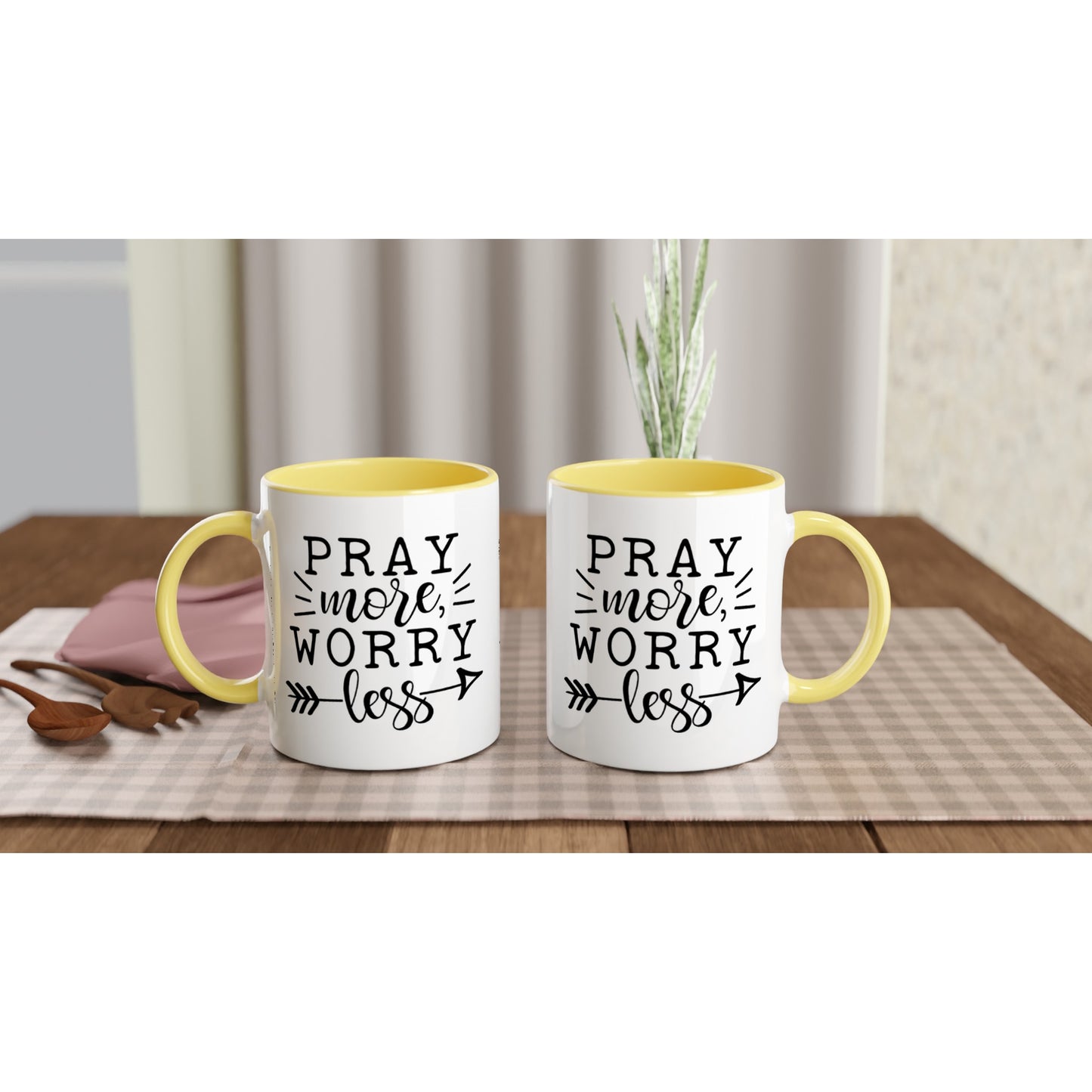 Pray more worry less