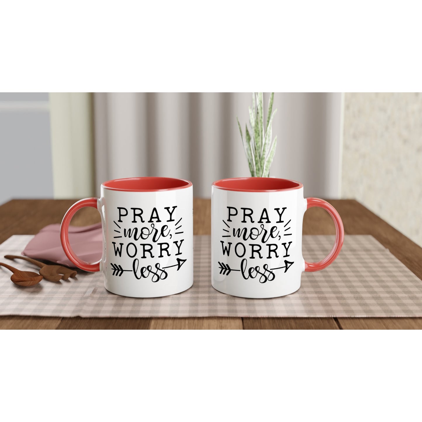 Pray more worry less