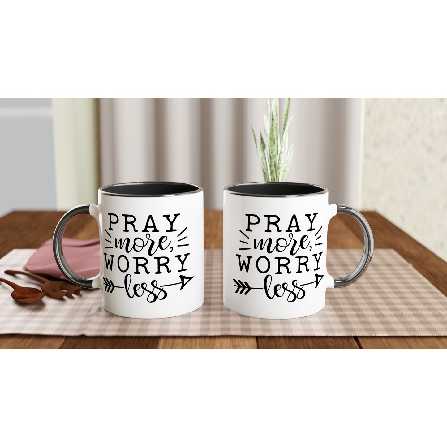 Pray more worry less