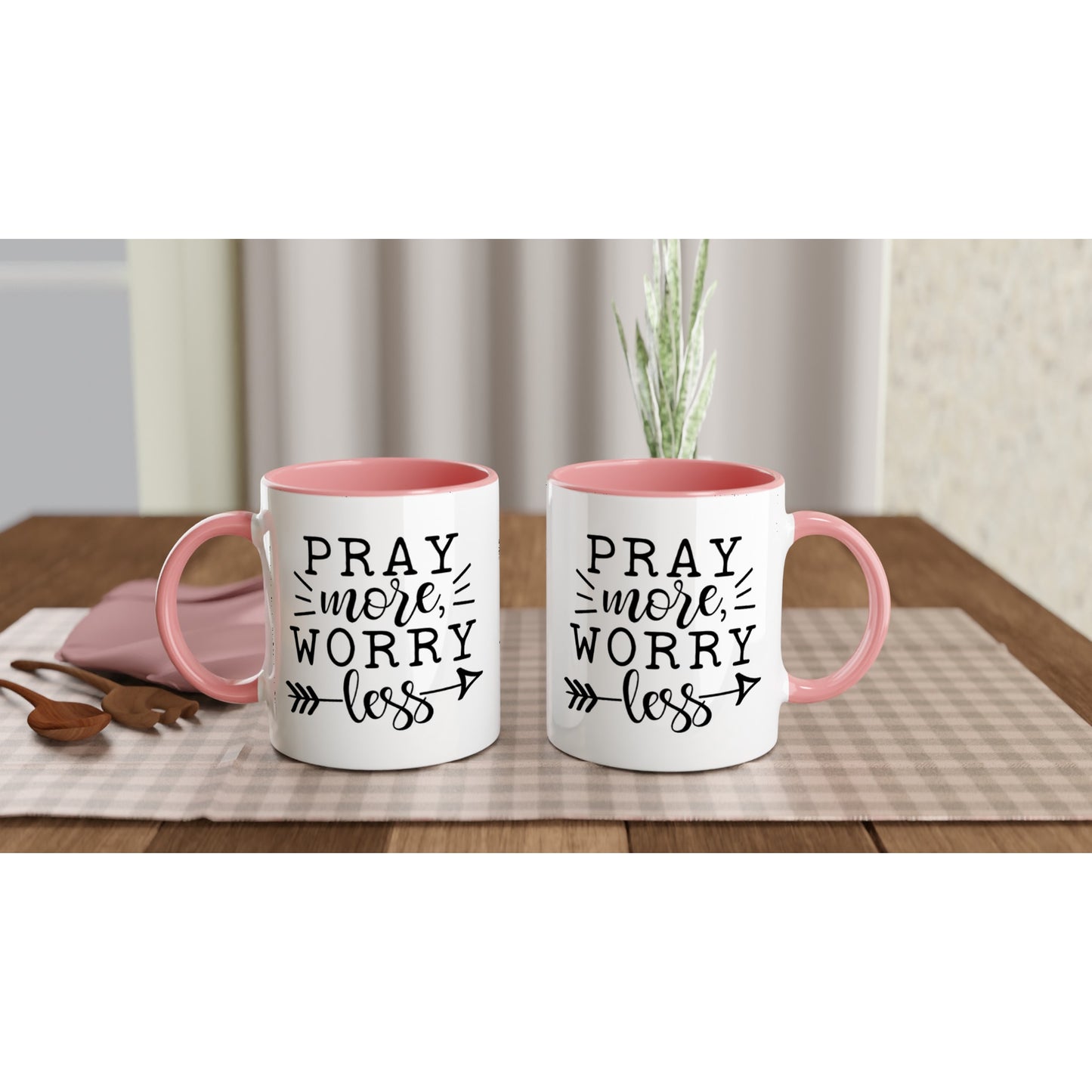 Pray more worry less